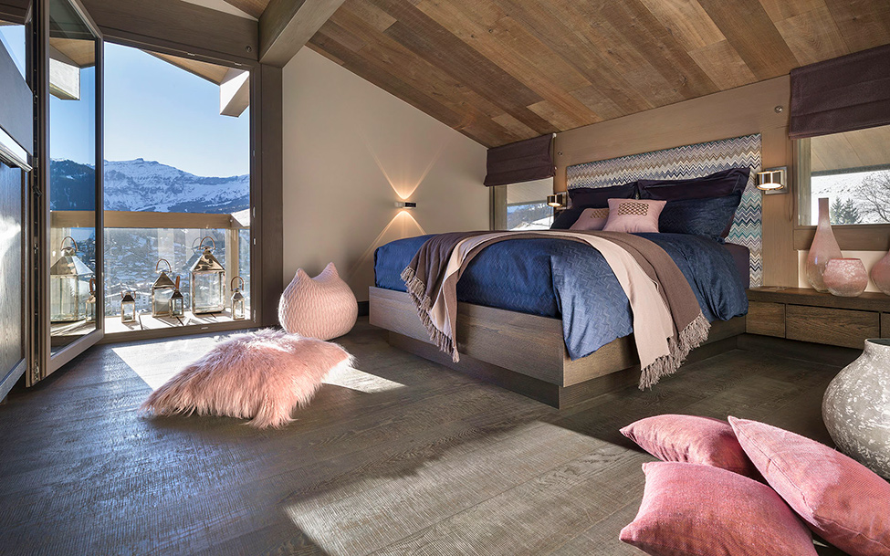 Шале Mont Blanc комната постояльца